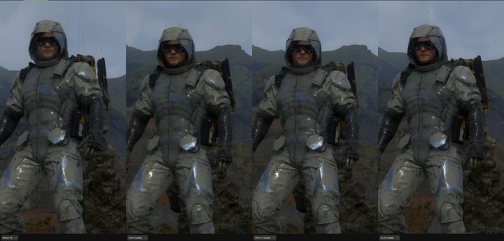 XeSS Quality comparison in Death Stranding.