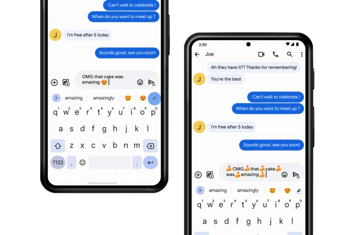 Emojify feature on Board.