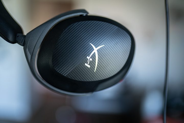 HyperX logo on the Cloud Stinger 2 headset.