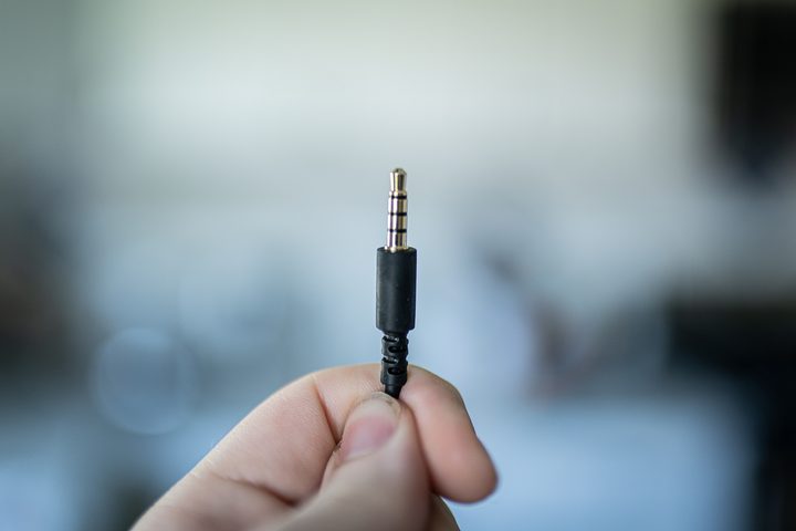 Connection cable for the HyperX Cloud Stinger 2 headset.