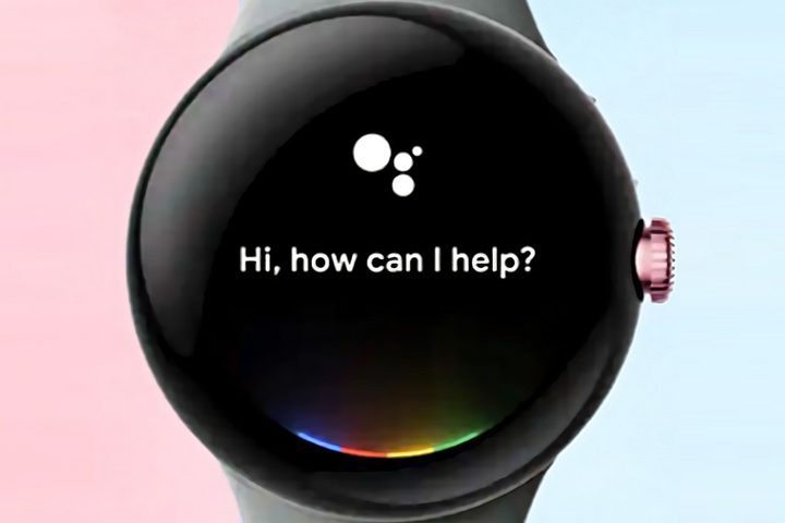 google assistant on the Pixel Watch.