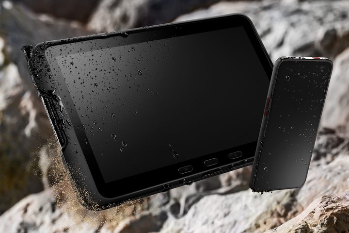 Samsung Galaxy Tab Active 4 Pro and Galaxy XCover 6 Pro.