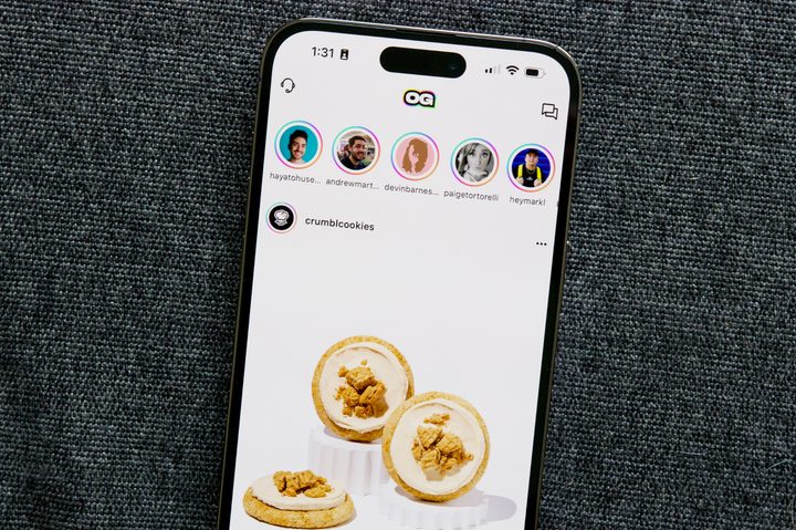 The OG App running on an iPhone.