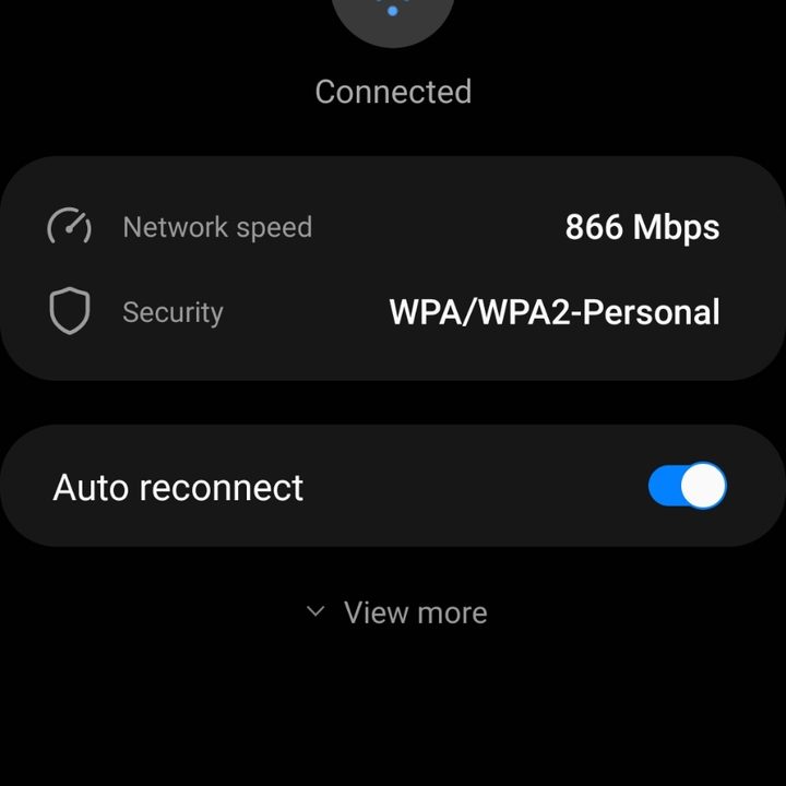 Wi-Fi network QR code icon.