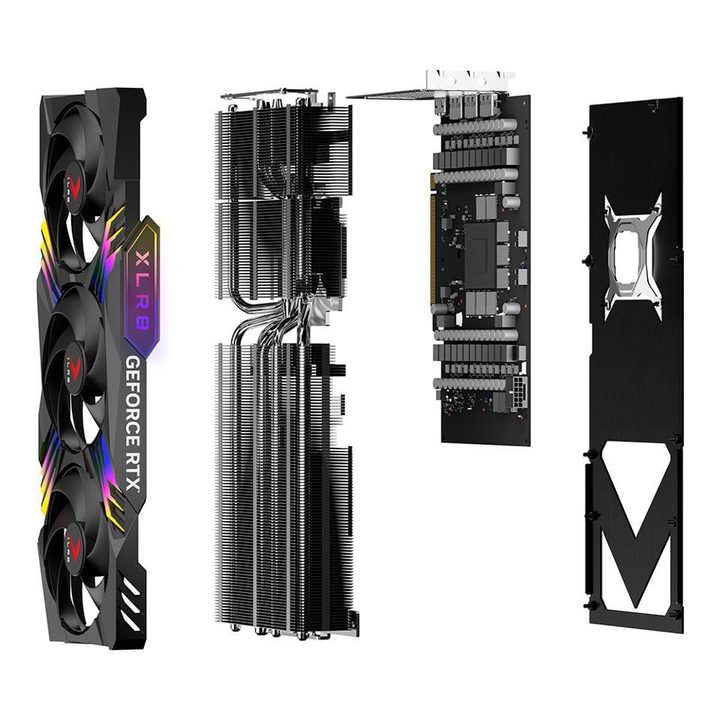PNY XLR8 Gaming Verto OC GeForce RTX 4080 16GB graphics card.