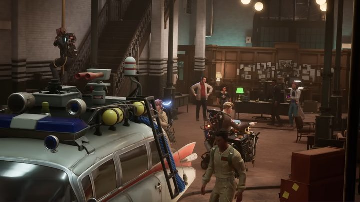 The ghostbuster fire station.