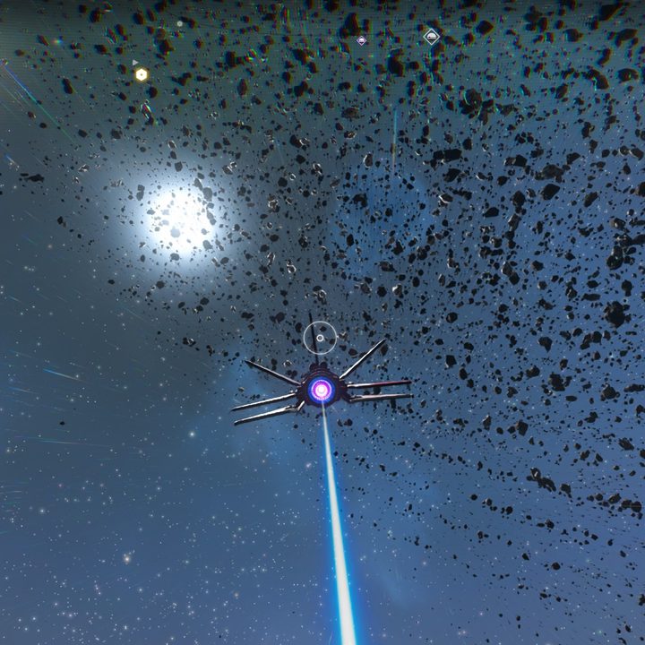 No Man's Sky 4.0 asteroid field