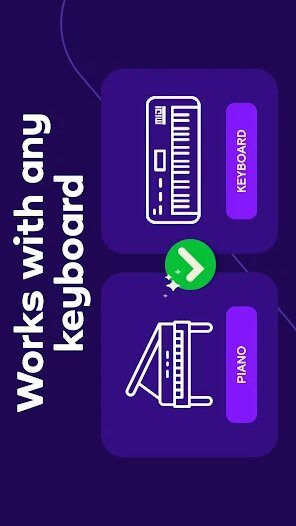 Simply Piano app.