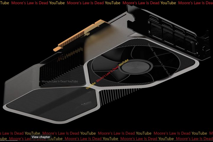A render shows the fan of an Nvidia GeForce RTX 4070.