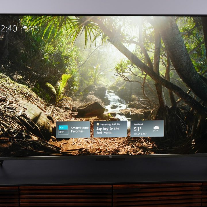 amazon fire tv omni qled review art mode with widgets