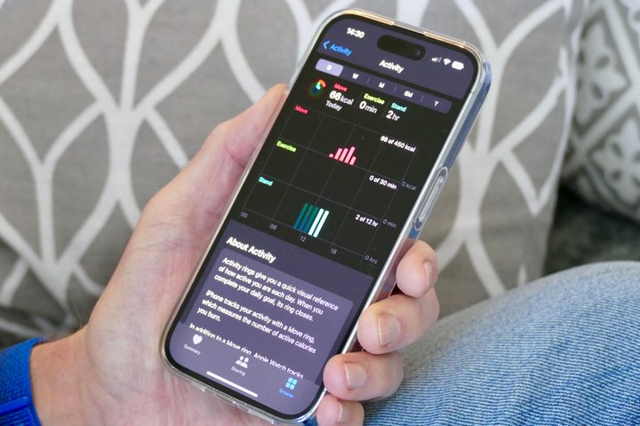 Apple's Health app on the iPhone 14 Pro.