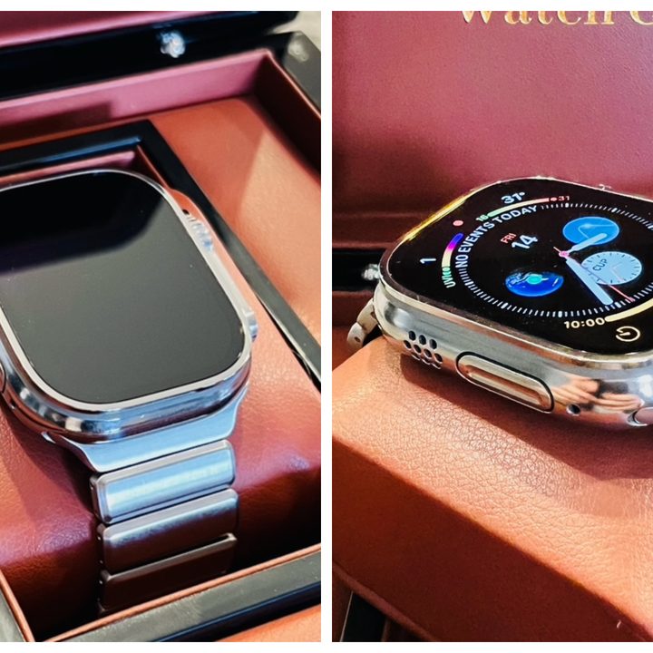 Polished version of Apple Watch Ultra.