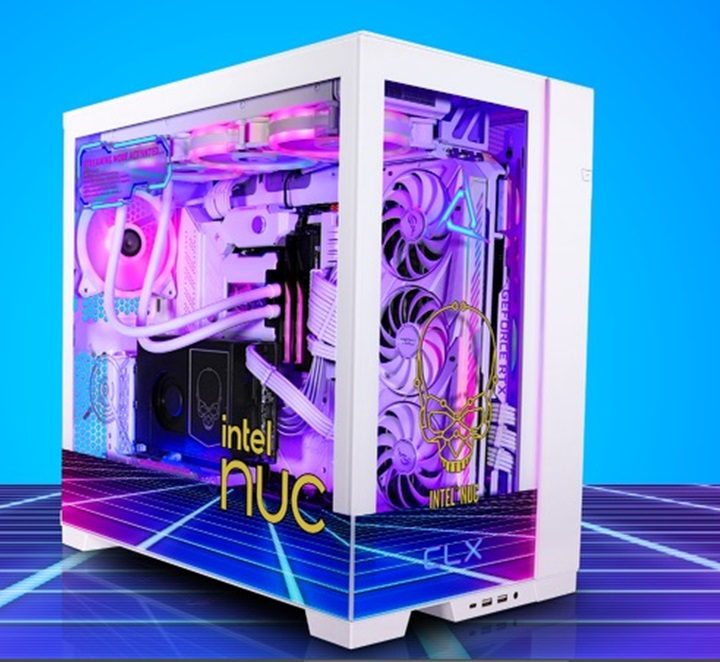 The CLX and Intel proof-of-concept PC.