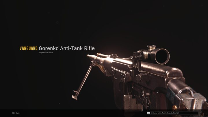 The Gorenko Anti-Tank Rifle in Warzone.