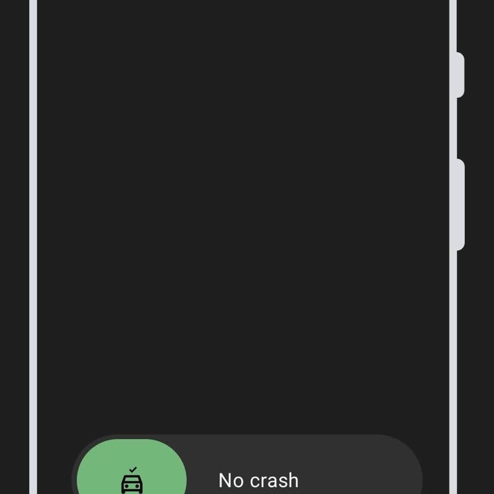 Car Crash detection demo on a Pixel.