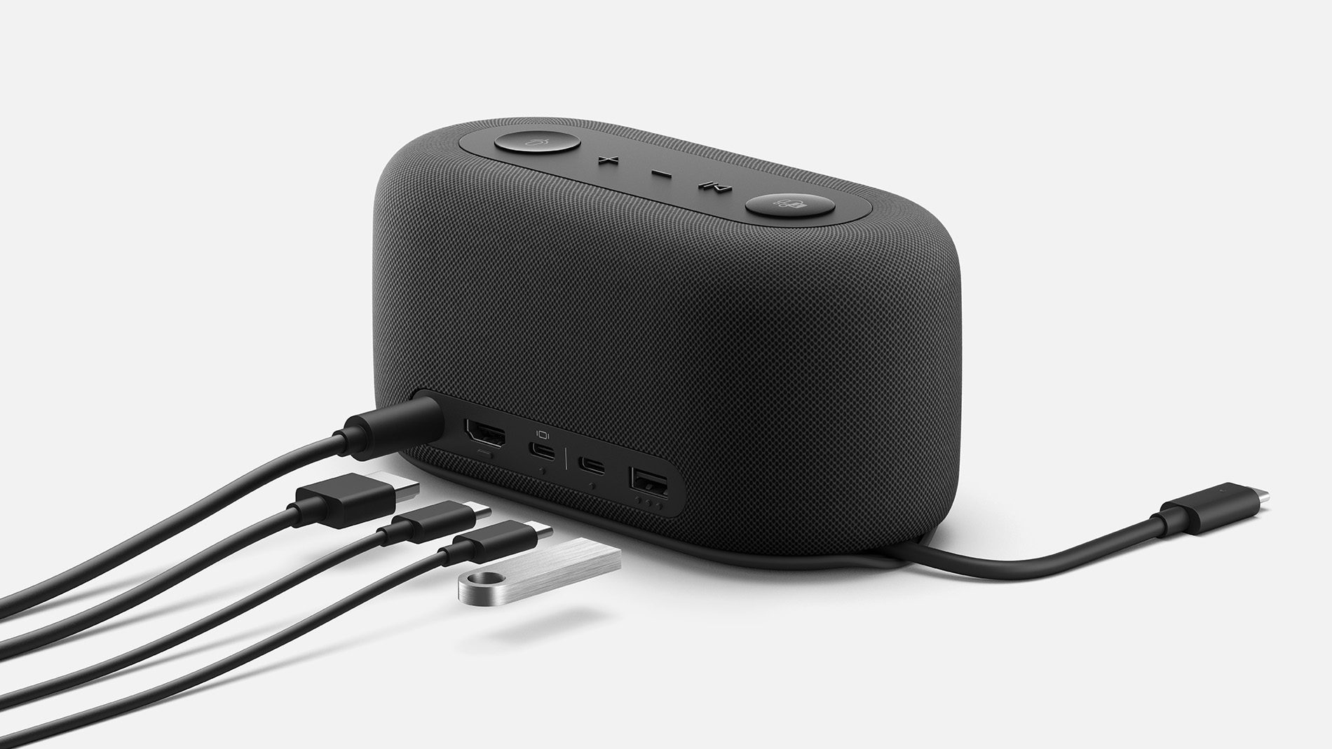 Microsoft's new audio dock is part speaker, part USB hub - Digital