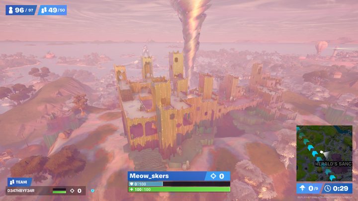 Herald's Sanctum in Fortnite.
