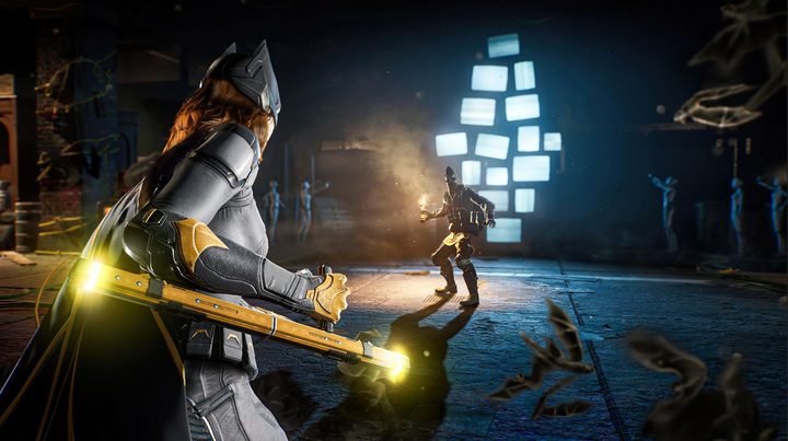 Batgirl fights a Freak in Gotham Knights.