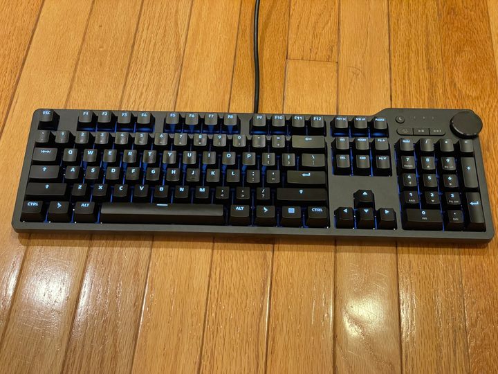 Das Keyboard 6 Professional top down.