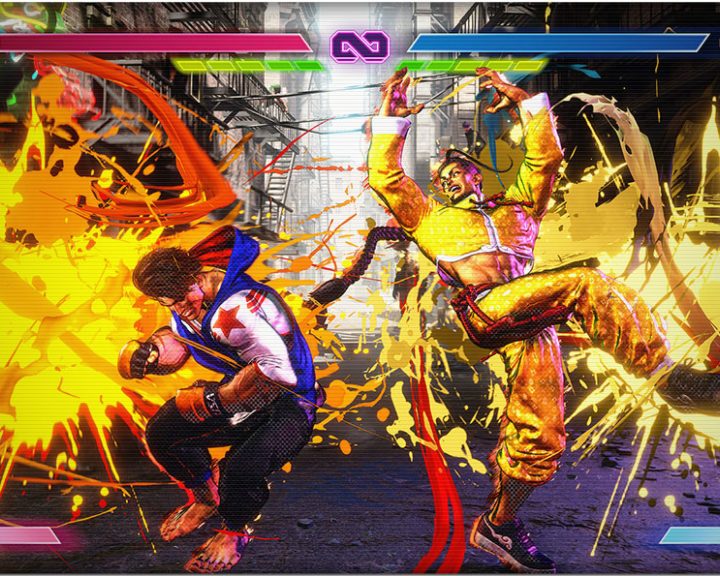 Luke and Jamie clash in Street Fighter 6.