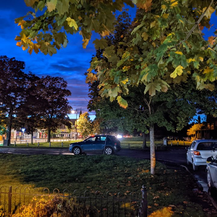 Nightscape photo taken with the Pixel 5.