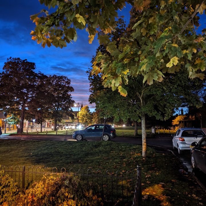 Nightscape photo taken with the Pixel 7.