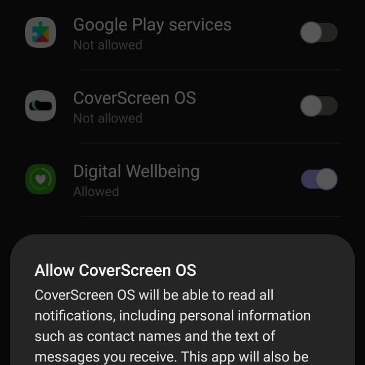 Tutorial on how to run fullscreen apps on the Samsung Galaxy Z Flip 4's external display?