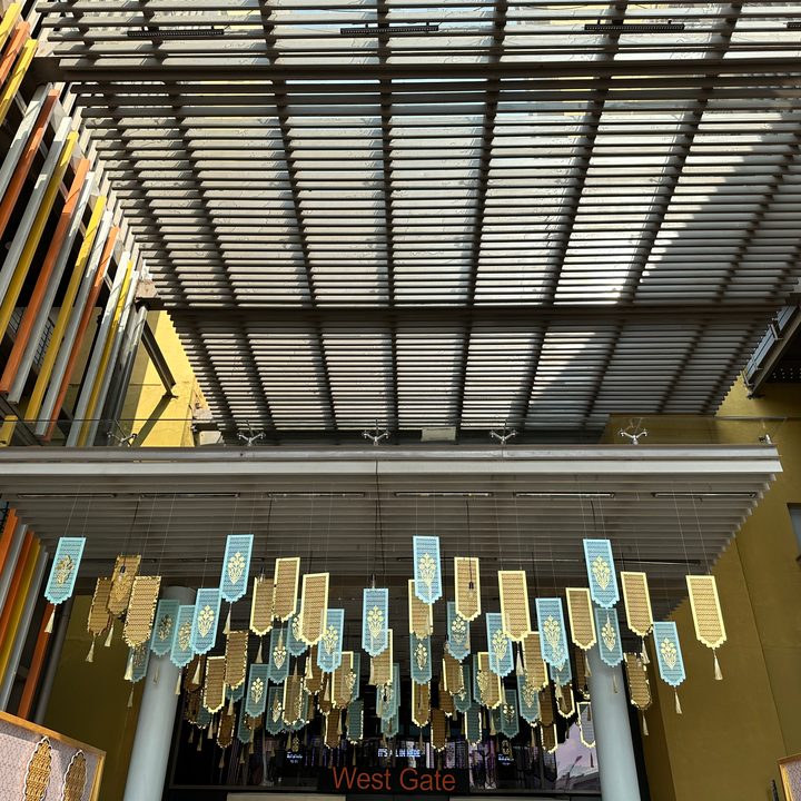 Decorated building