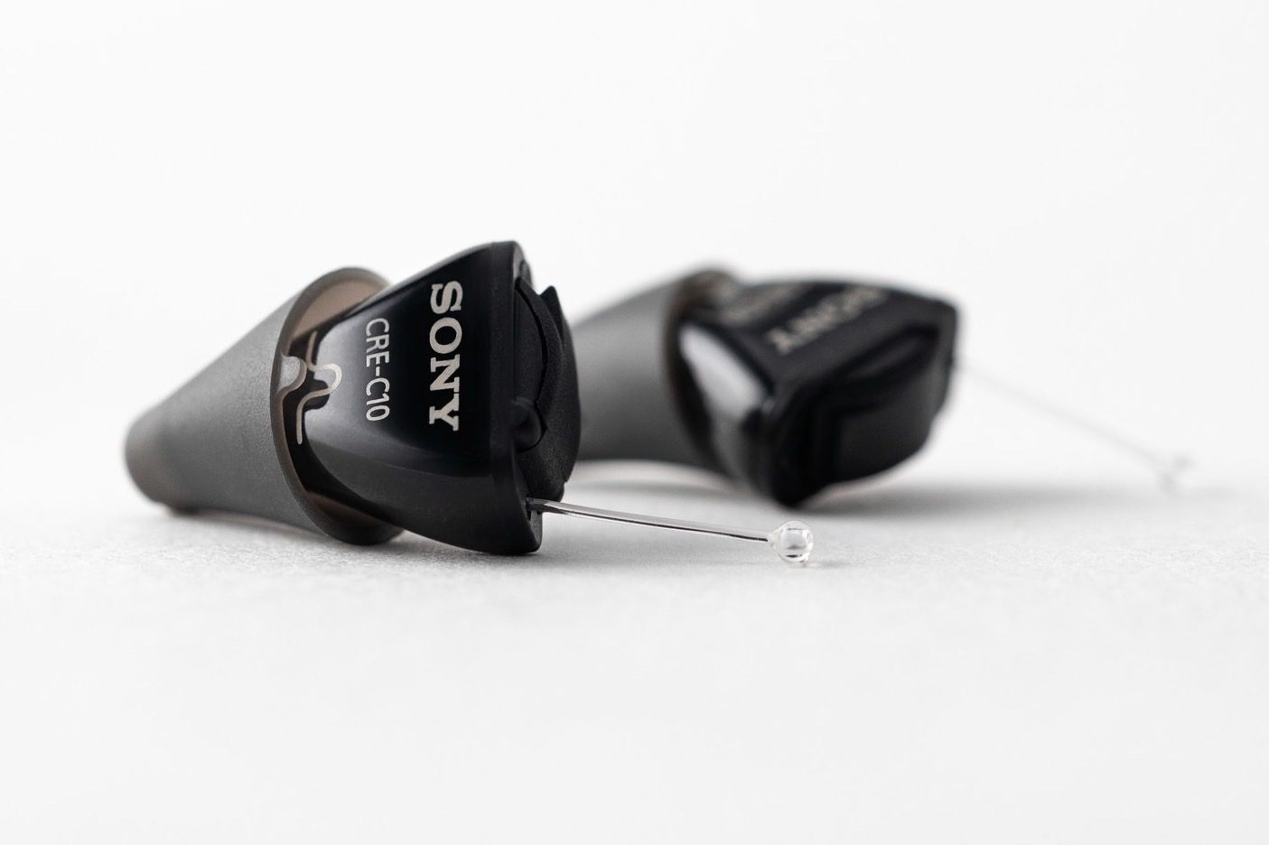 Sony CRE-C10 OTC hearing aids.