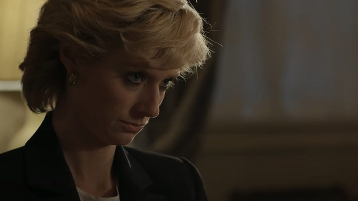 Elizabeth Debicki in The Crown.