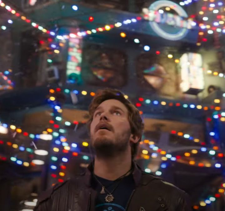 Chris Pratt in The Guardians of the Galaxy Holiday Special.