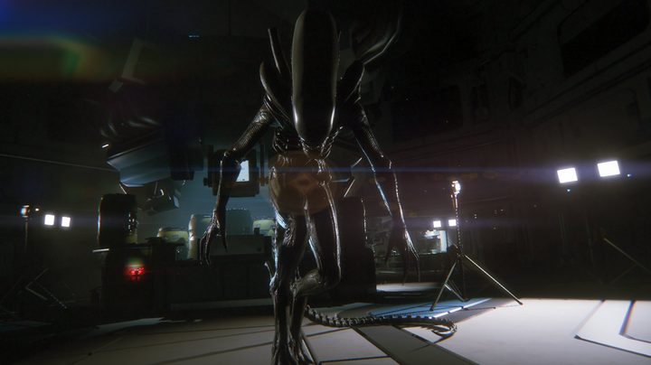 The xenomorph finds its prey in Alien Isolation