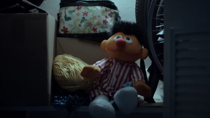 The spookiest Sesame Street doll ever on Unsolved Mysteries.