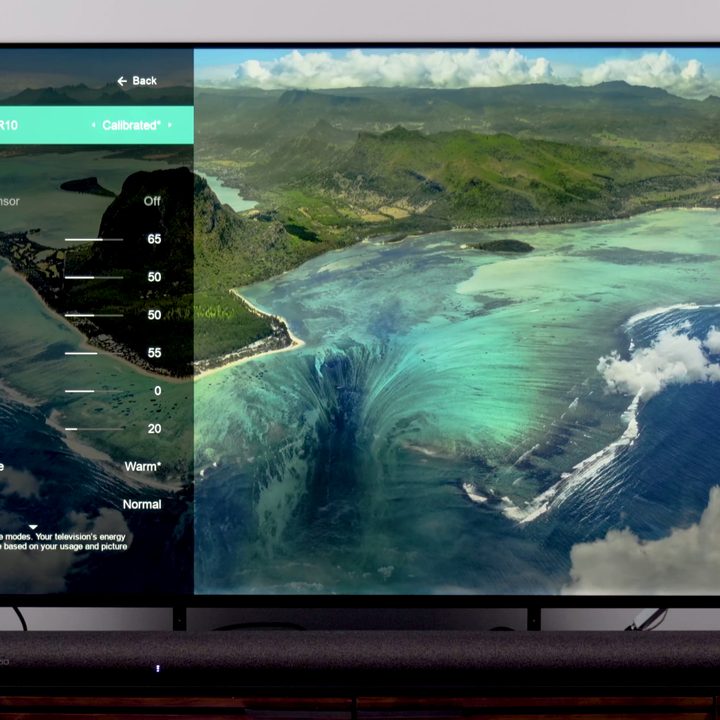Vizio M-Series Quantum X TV menu options.
