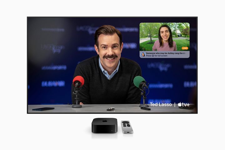 Apple TV 4K and Ted Lasso.