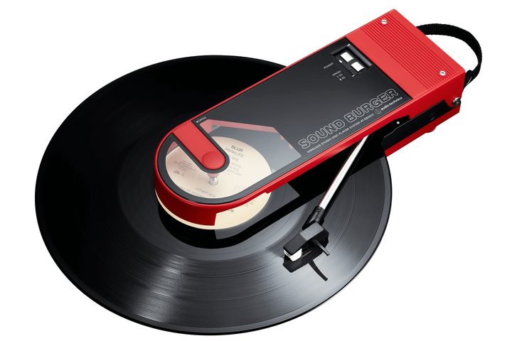 Audio-Technica AT-SB2022 Sound Burger portable turntable.
