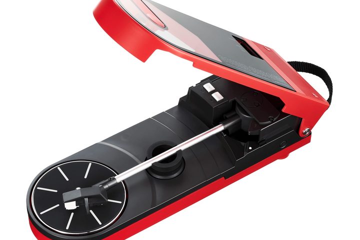 Audio-Technica AT-SB2022 Sound Burger portable turntable.