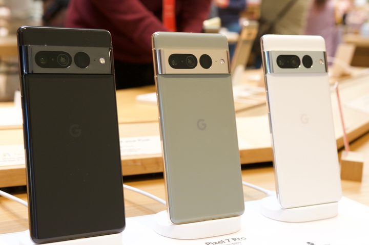 Google Pixel 7 Pro.