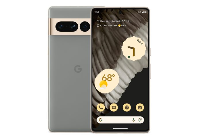 The Google Pixel 7 Pro.