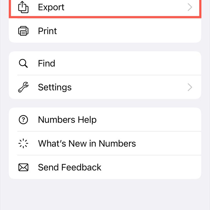 how to convert apple numbers excel iphone export