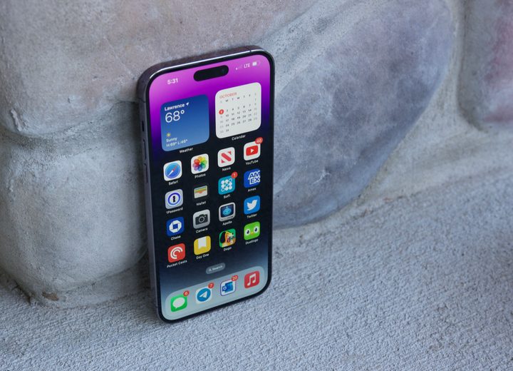 The iPhone 14 Pro Max.