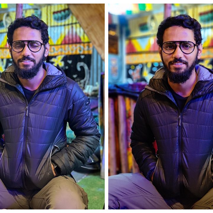 Indoor portraits clicked by OnePlus 10 Pro and iPhone 14 Pro