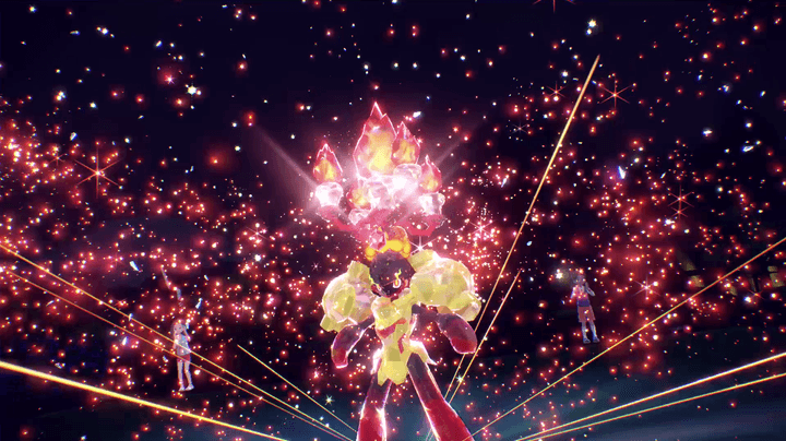 A pokemon terrestalizes in Pokemon Scarlet and Violet.