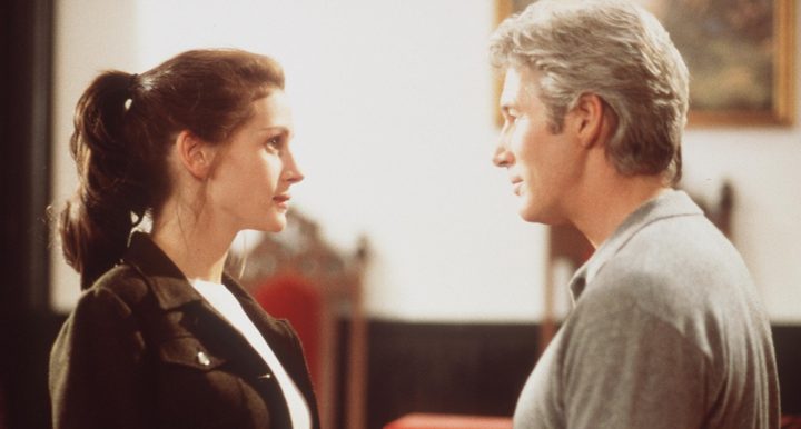 Julia Roberts talks to Richard Gere in Pretty Woman.