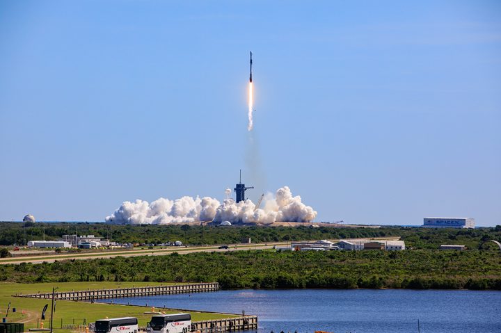 NASA’s SpaceX Crew-5 mission is targeting launch Wednesday, Oct. 5, to the International Space Station from the agency’s Kennedy Space Center in Florida. The SpaceX Falcon 9 rocket and Dragon spacecraft will carry NASA astronauts Nicole Mann and Josh Cassada, along with JAXA (Japan Aerospace Exploration Agency) astronaut Koichi Wakata and Roscosmos cosmonaut Anna Kikina, to the orbital complex for a science expedition mission.