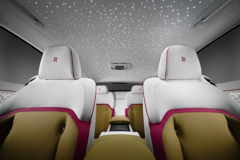 Rolls-Royce's Spectre, its first all-electric vehicle.