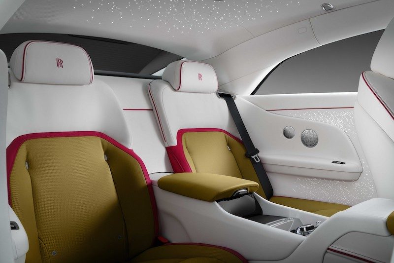 Rolls-Royce's Spectre, its first all-electric vehicle.