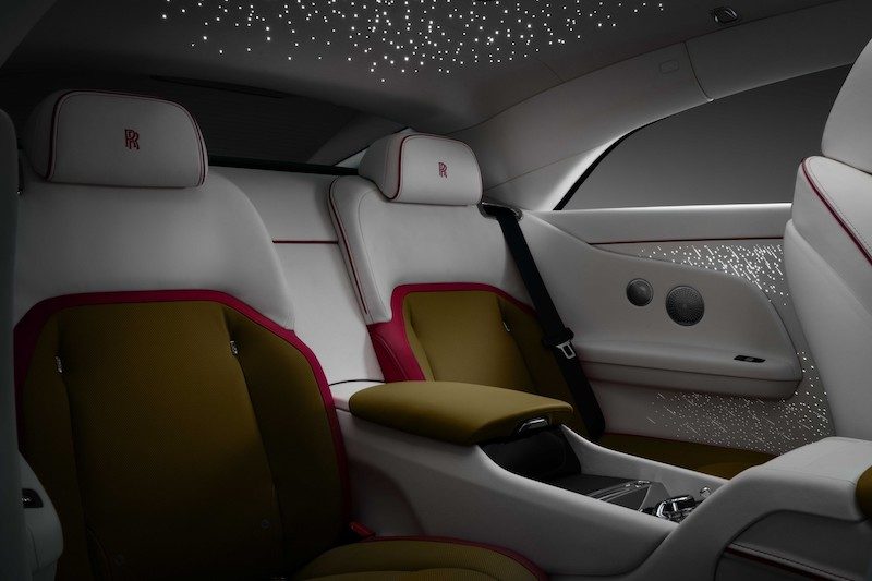 Rolls-Royce's Spectre, its first all-electric vehicle.