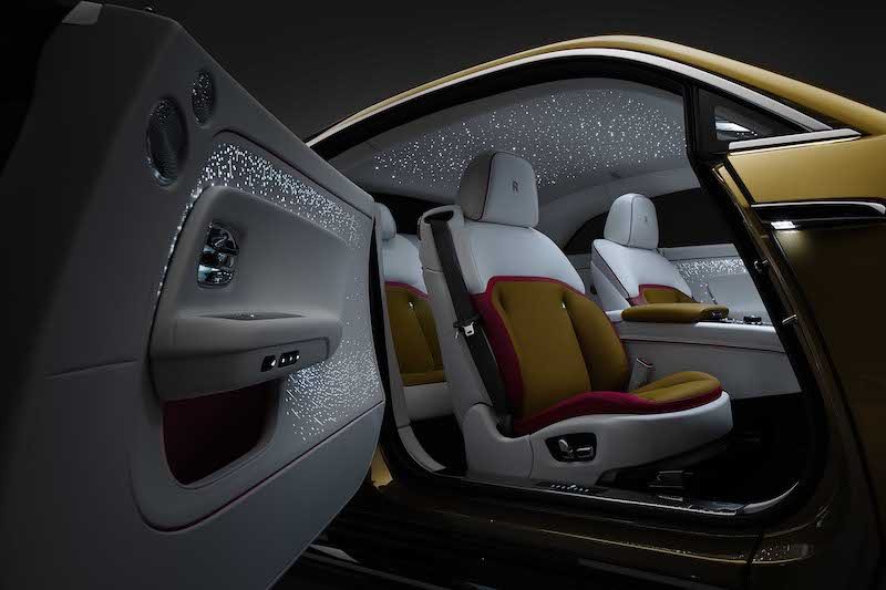Rolls-Royce's Spectre, its first all-electric vehicle.