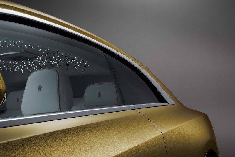 Rolls-Royce's Spectre, its first all-electric vehicle.